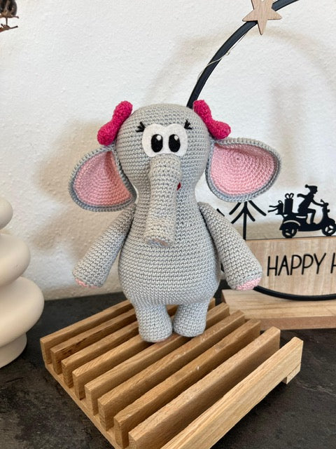 Häkelanleitung  Elefant Elphina Amigurumi