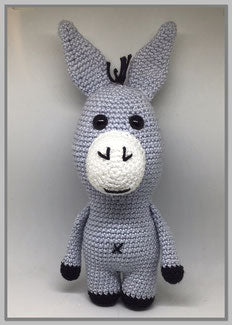 Häkelanleitung  Esel Emil Amigurumi