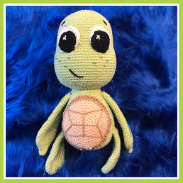 Häkelanleitung  Wasserschildkröte Schildbert