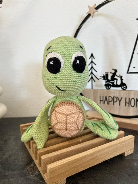 Häkelfigur Wasserschildkröte Schildbert