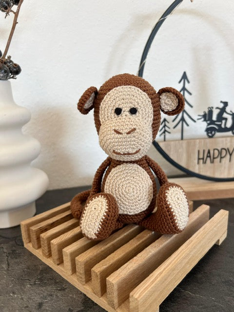 Häkelanleitung  kleiner Affe Amigurumi