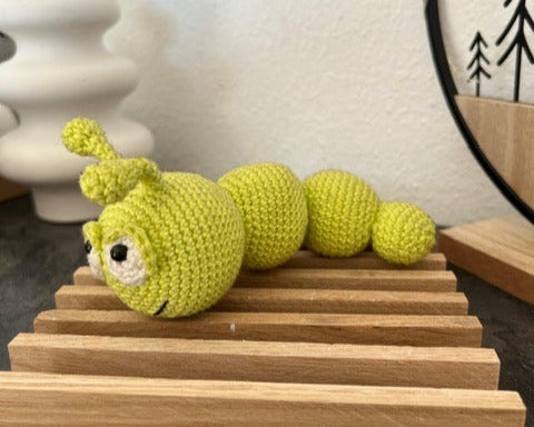 Häkelanleitung Raupe Rita Amigurumi